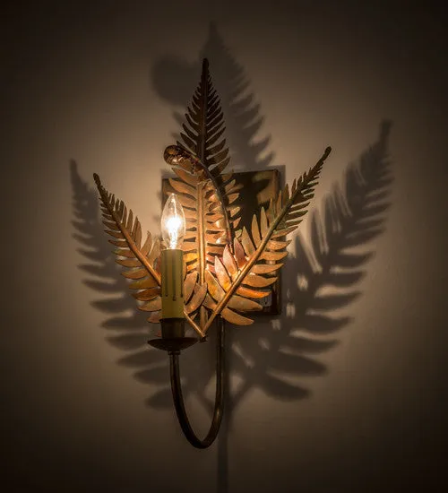 11.5"W Fern Wall Sconce