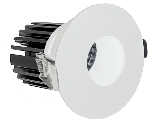 3" LED Architectural Winged Recessed Light, Pin Hole, 490 Lumens, 7 Watts, 120V, CCT Available 2700K, 3000K, 3500K, 4000K, or 5000K, Black or White