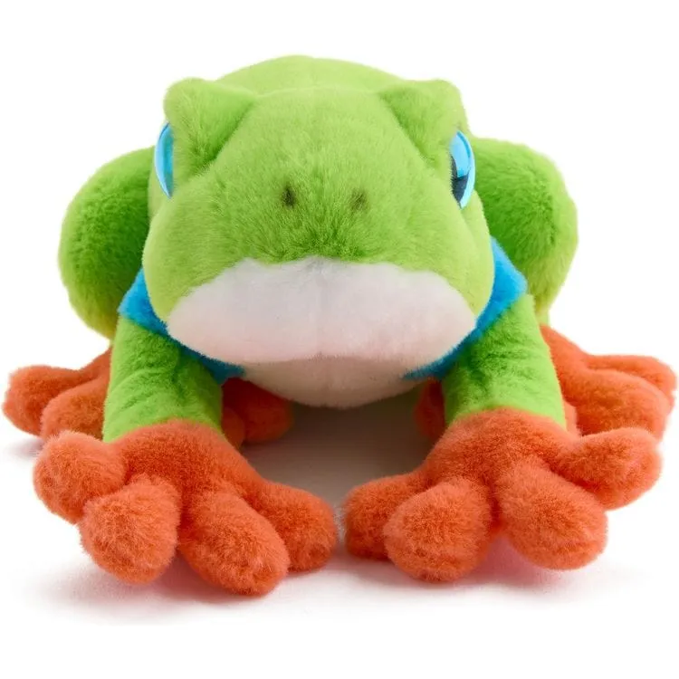 8" Glitter Toy Plush Dart Frog - Green