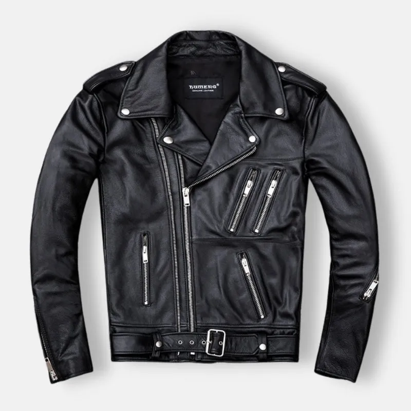 Antonios Geanuine Leather Jacket