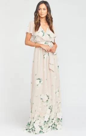 Audrey Maxi Dress ~ Bouquet Toss