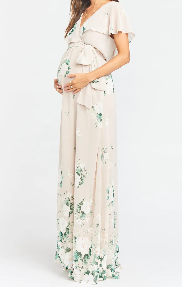 Audrey Maxi Dress ~ Bouquet Toss