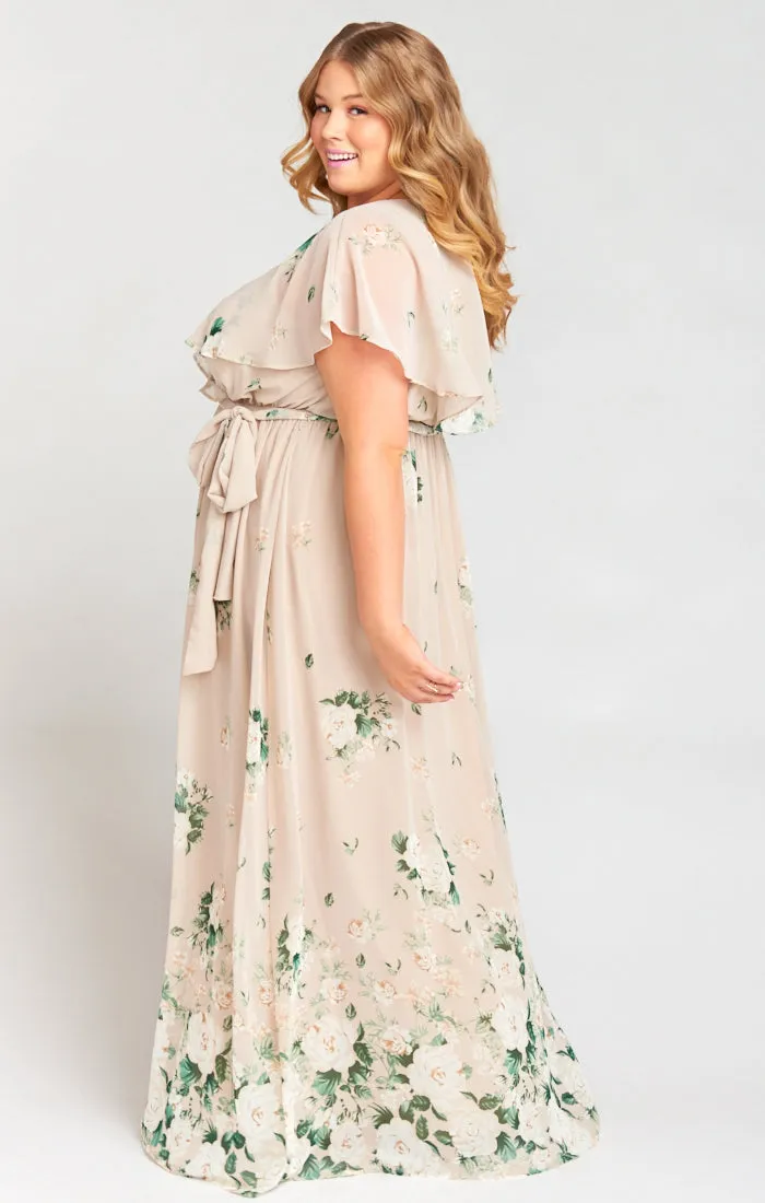 Audrey Maxi Dress ~ Bouquet Toss