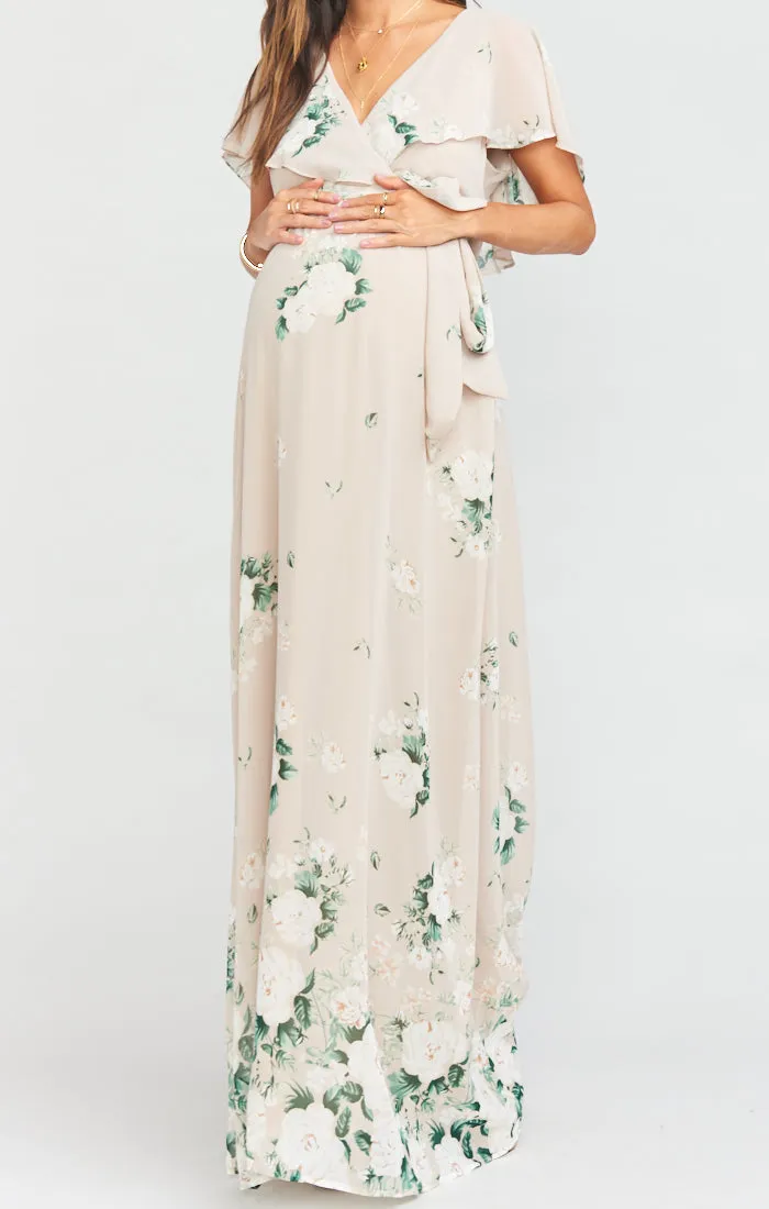 Audrey Maxi Dress ~ Bouquet Toss