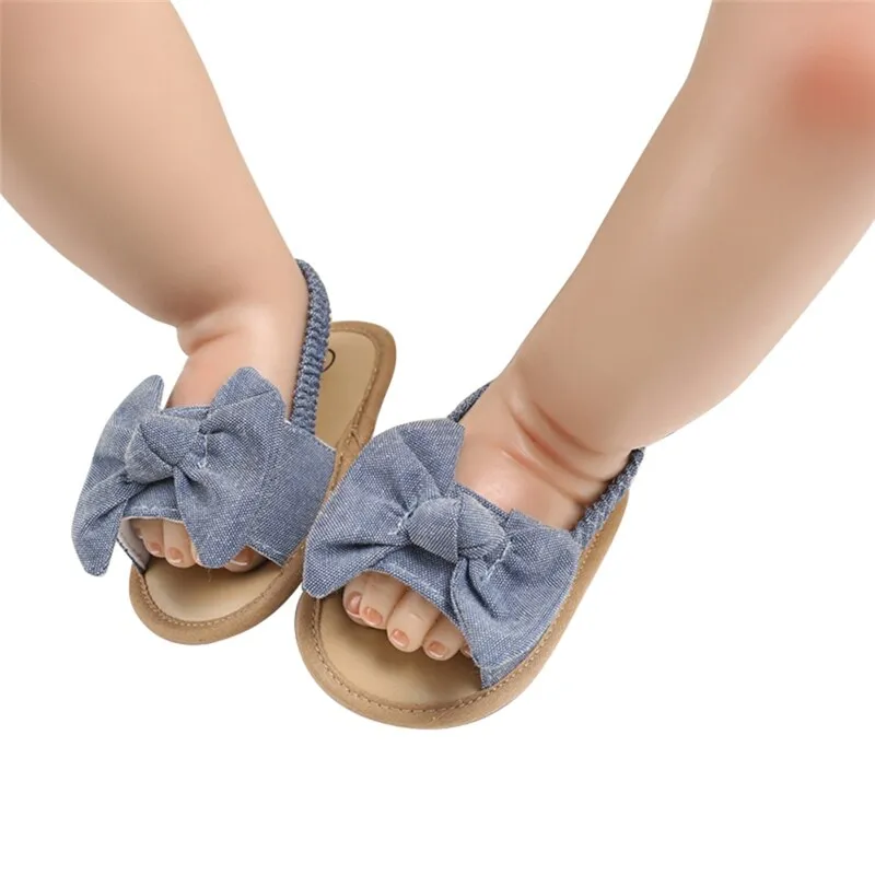 Baby Butterfly Flat With Heel Soft Cork Shoes