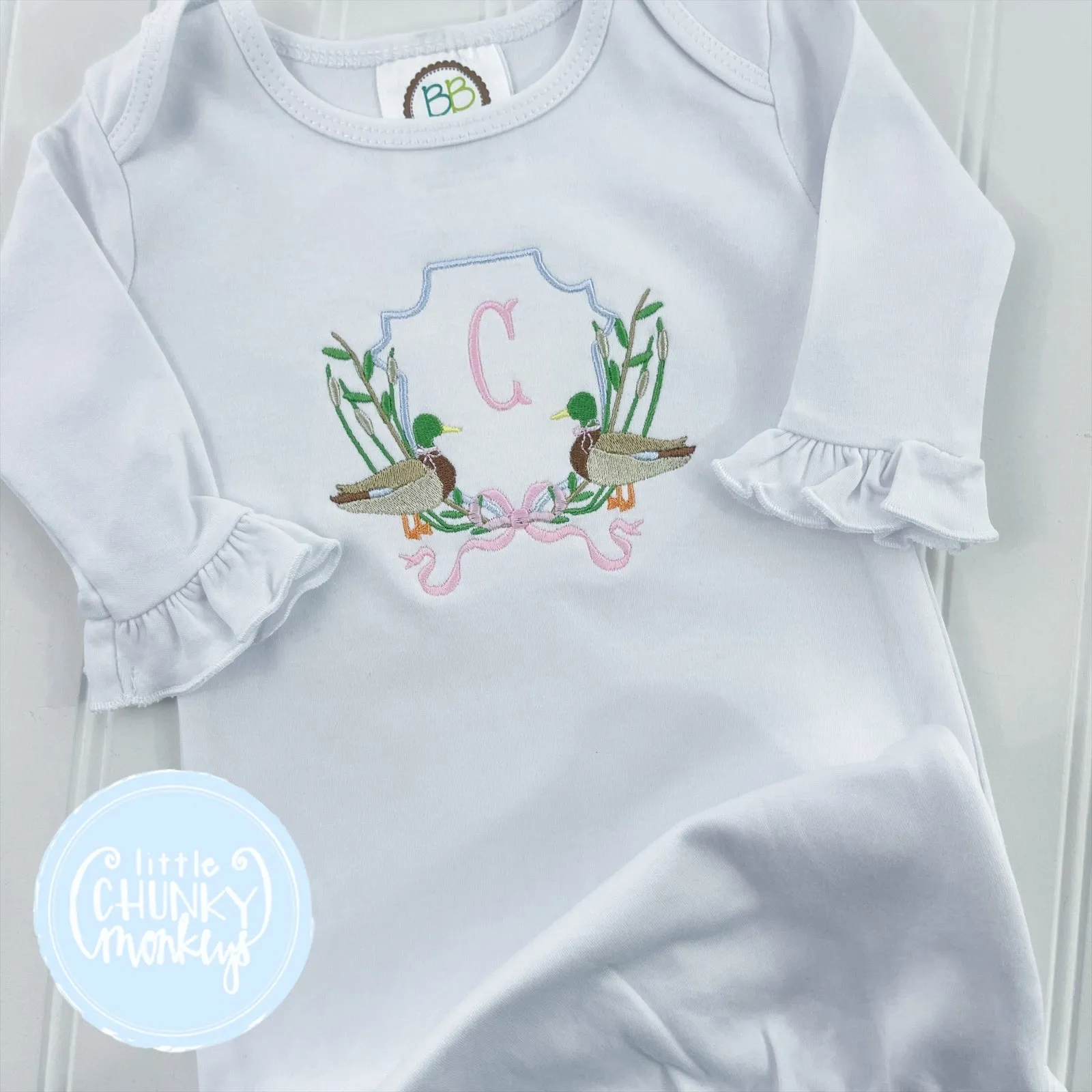 Baby Gown - Bring Home Outfit - Mallard Crest