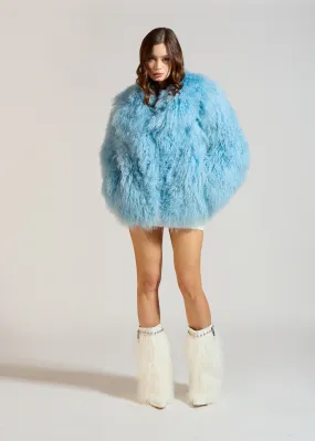 Bleu Fur Coat