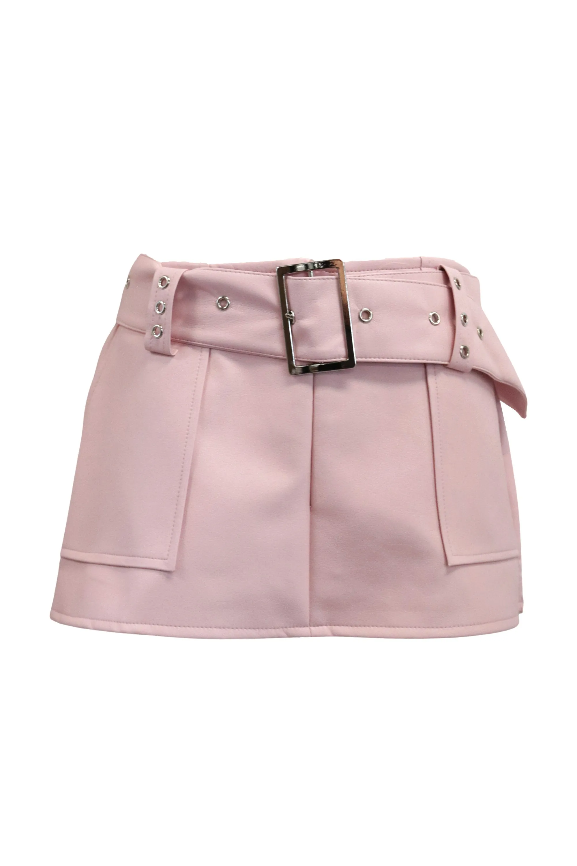 Blythe Pleather Mini Skirt