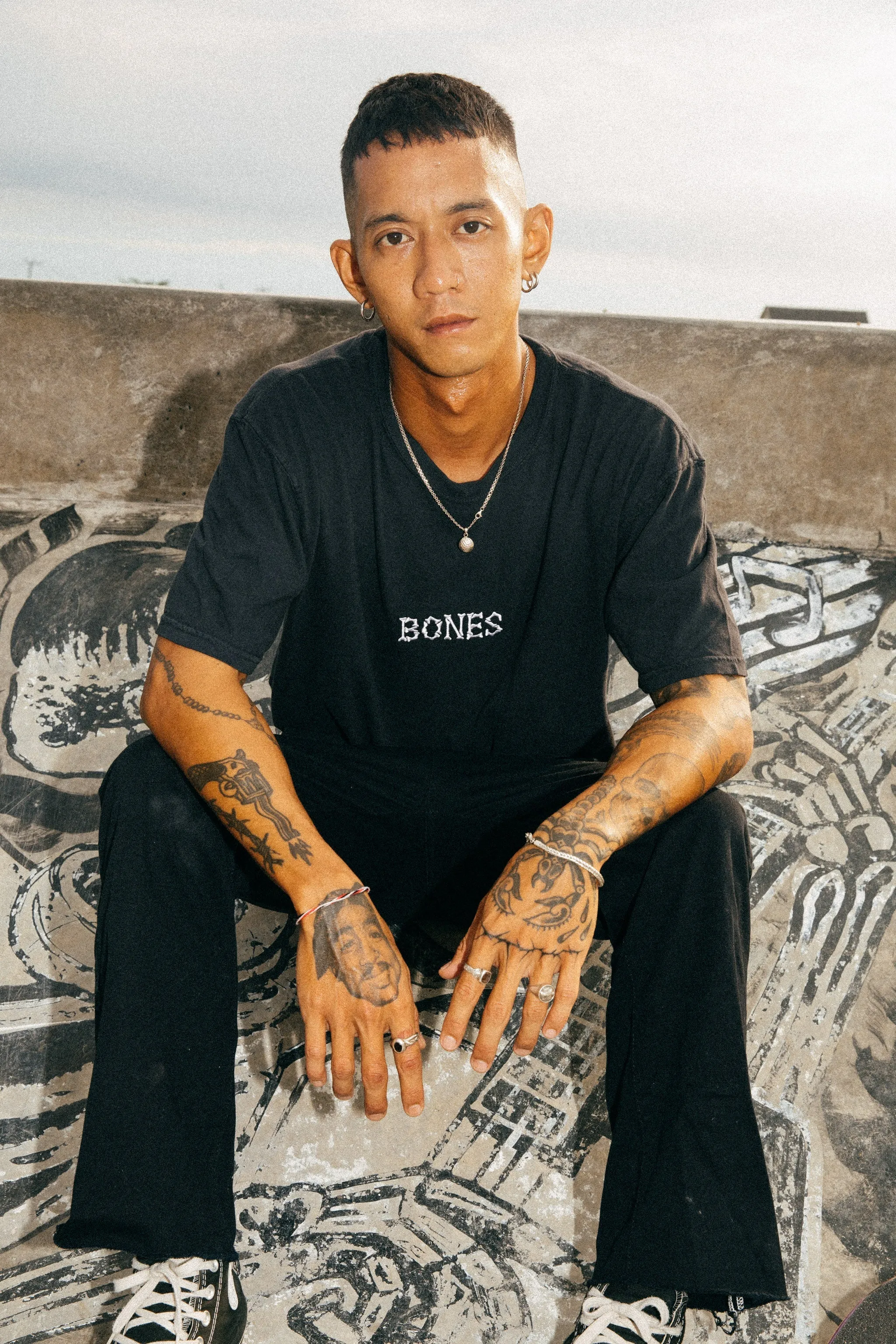 Bones Club Tee - Black