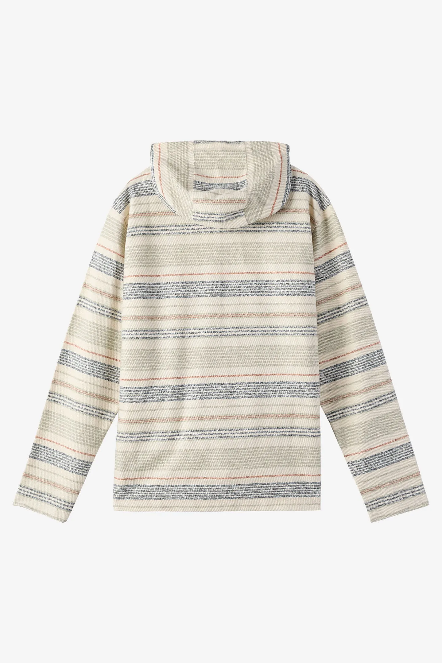 BOY'S BAVARO STRIPE PONCHO FLEECE PULLOVER