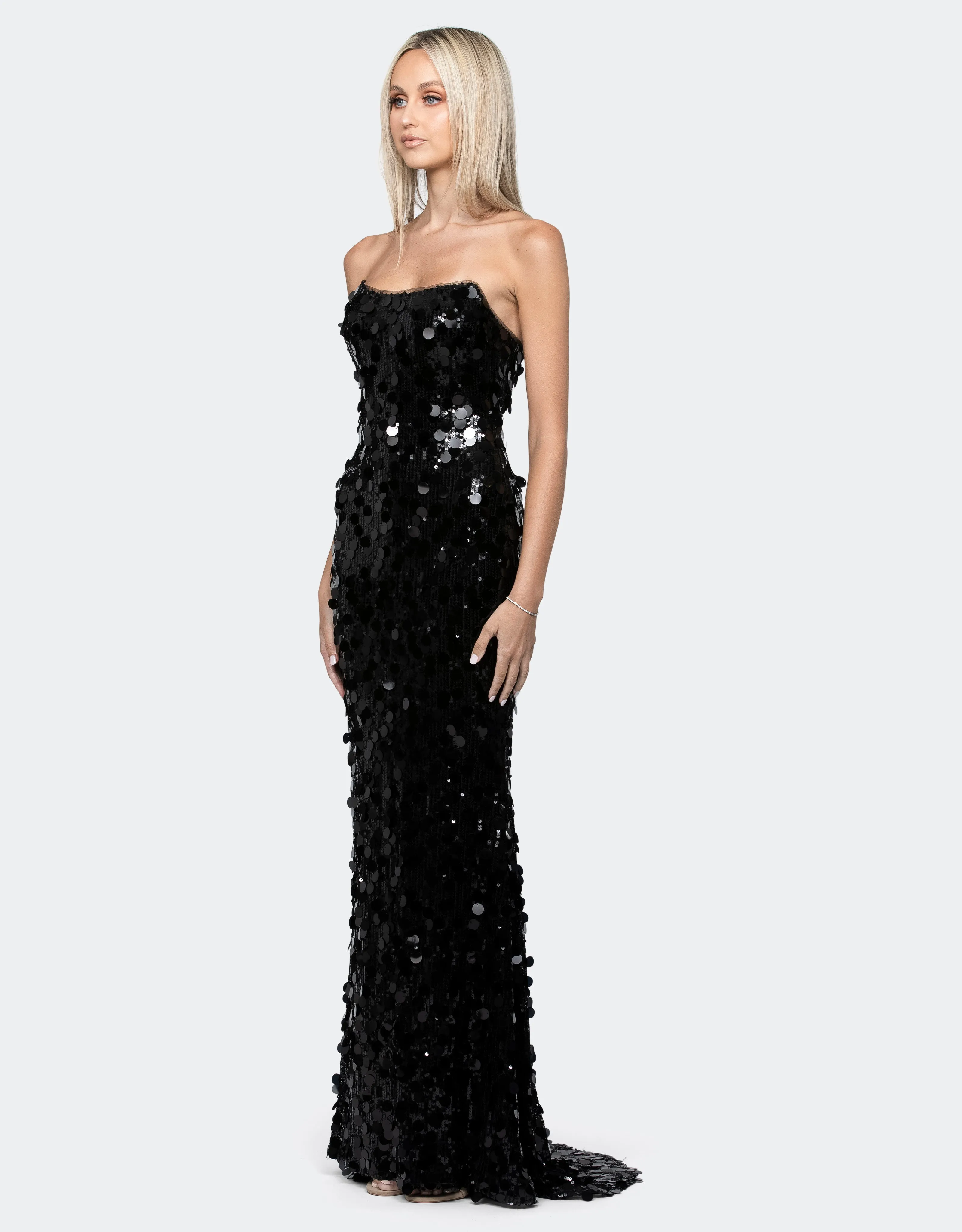 Brynn Strapless Gown