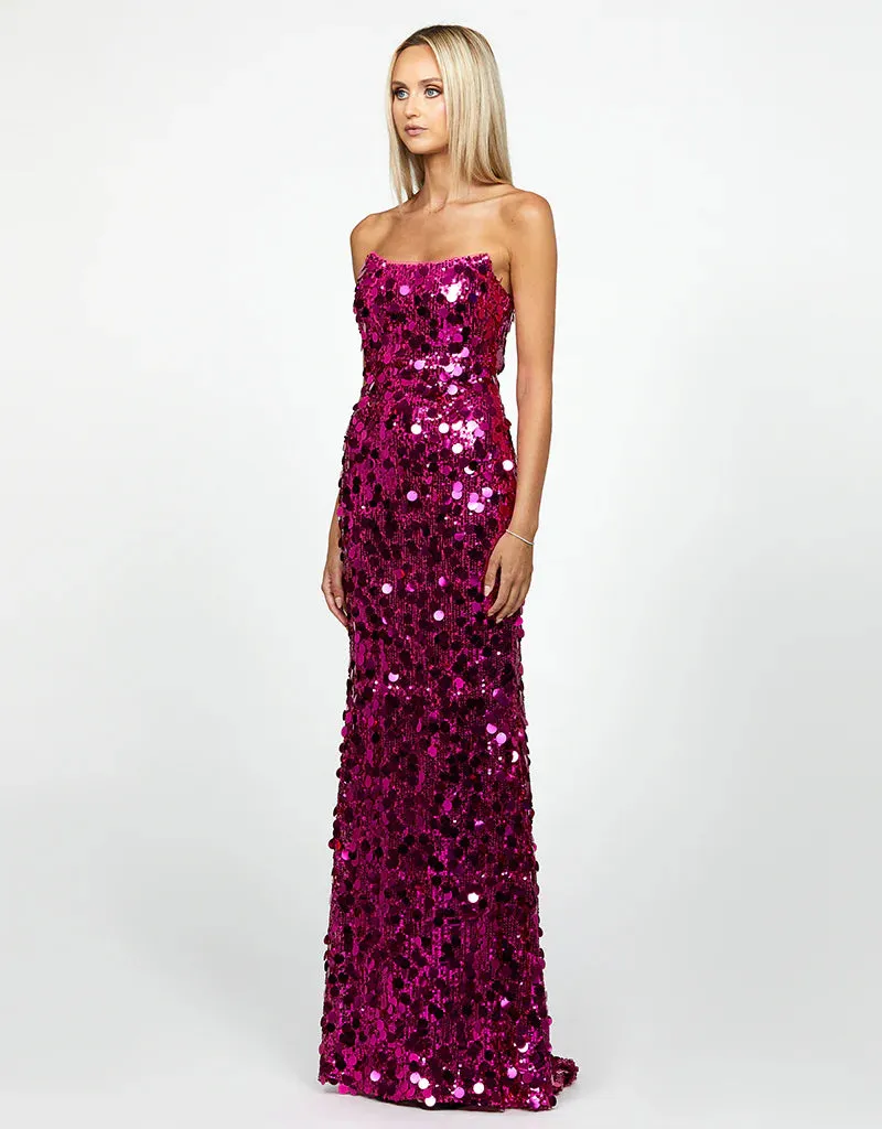 Brynn Strapless Gown