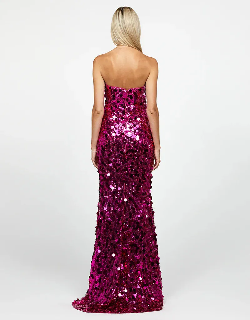 Brynn Strapless Gown