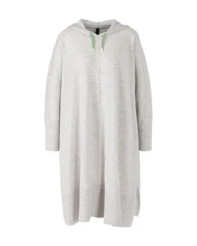 Cashmere Blend Hoodie Poncho