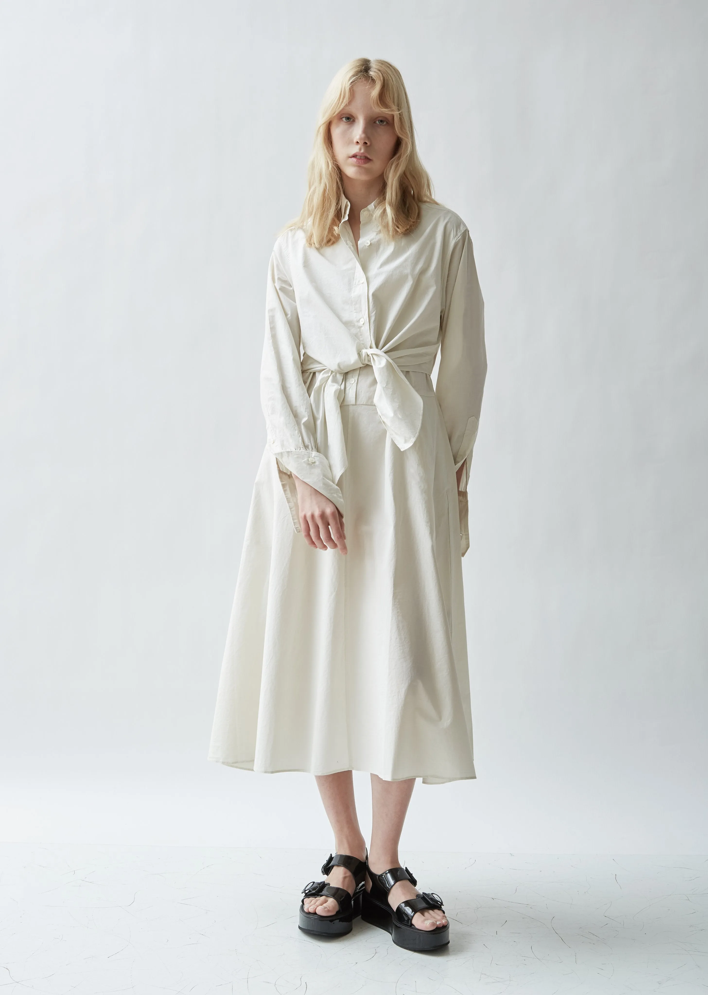 Cay Cotton Shirt Dress