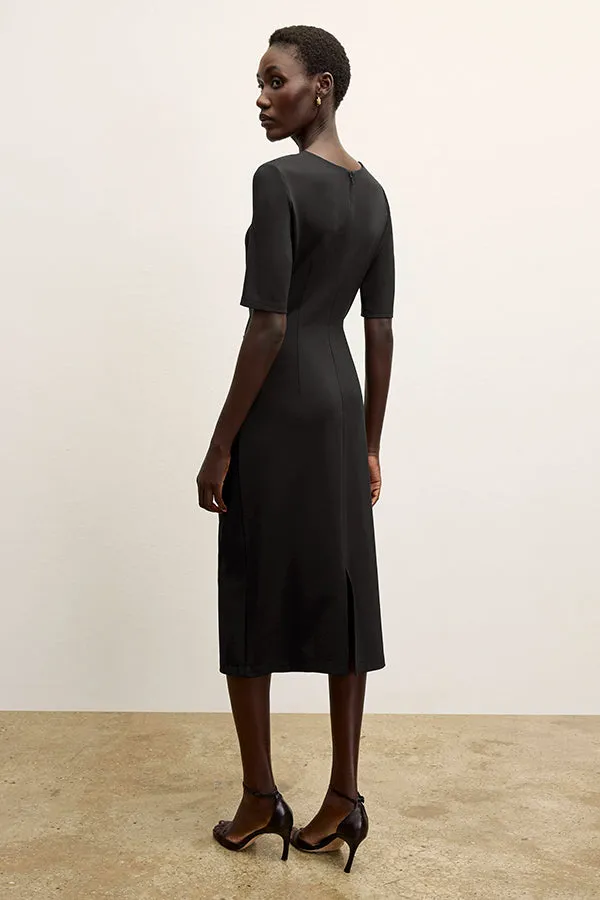 Ciela Dress - Italian Jersey :: Black