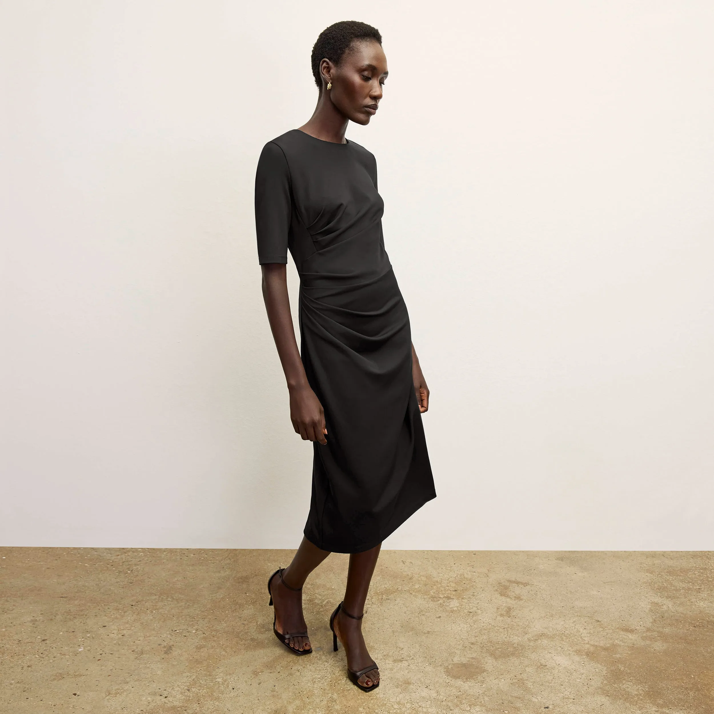 Ciela Dress - Italian Jersey :: Black