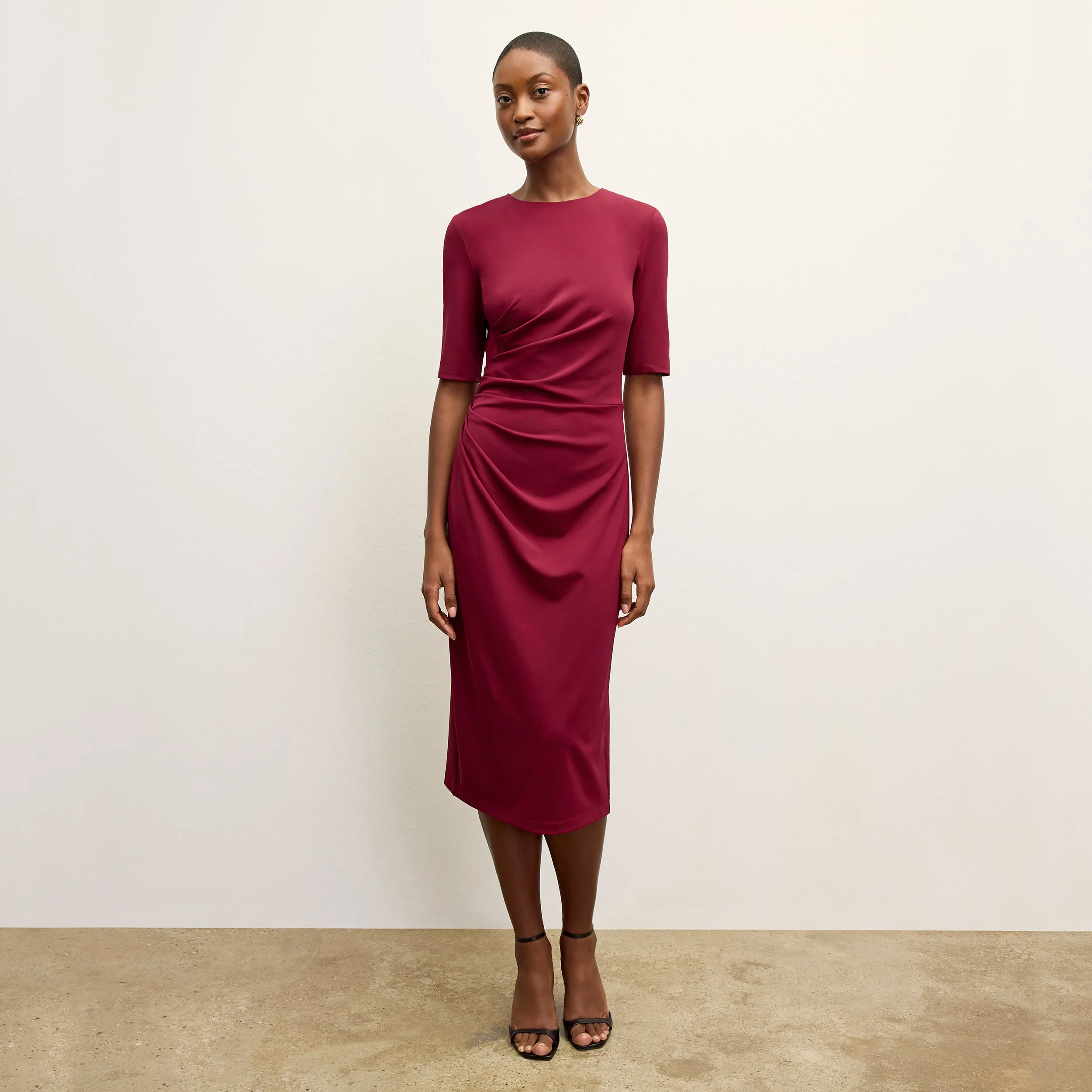 Ciela Dress - Italian Jersey :: Grenache