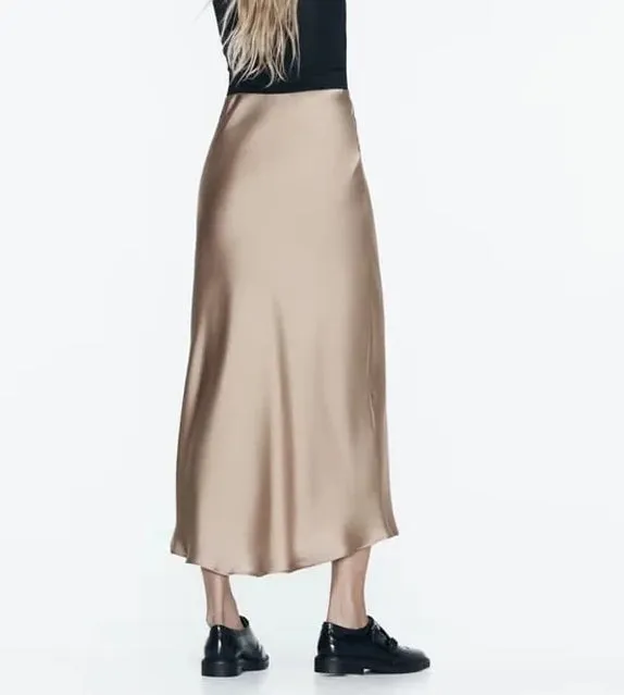 Claire Elastic Waist Maxi Skirt