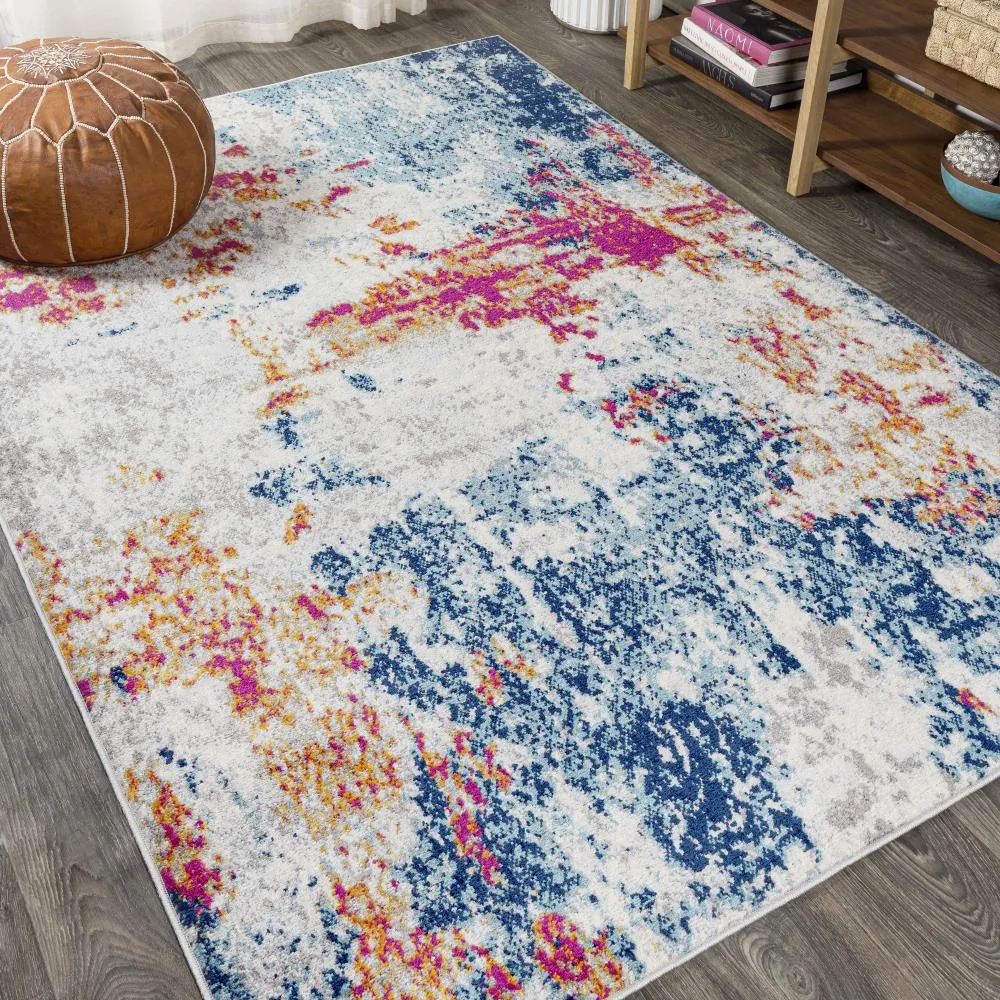 Corvus Sunset Modern Abstract Area Rug