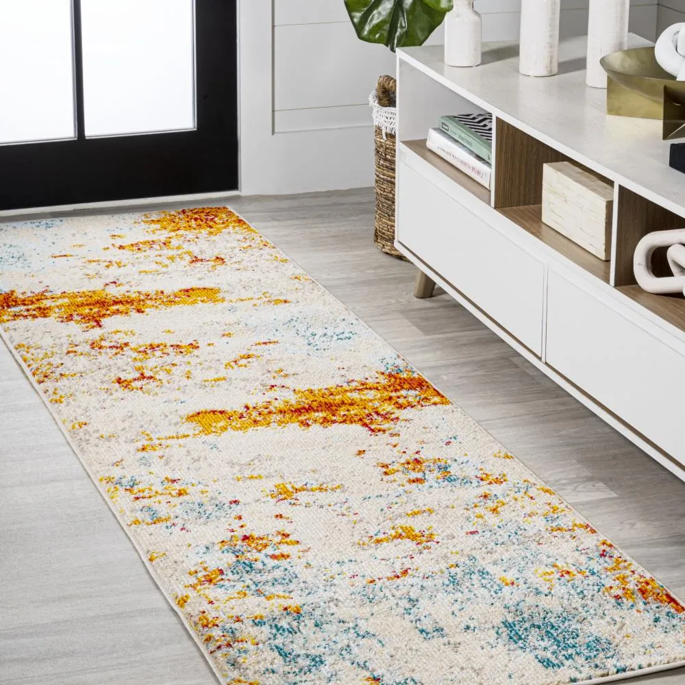 Corvus Sunset Modern Abstract Area Rug