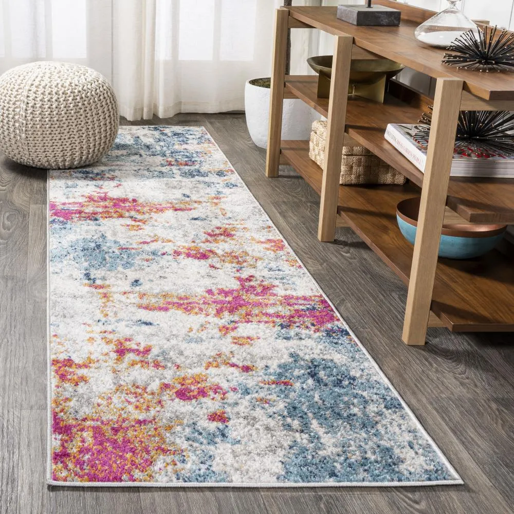 Corvus Sunset Modern Abstract Area Rug