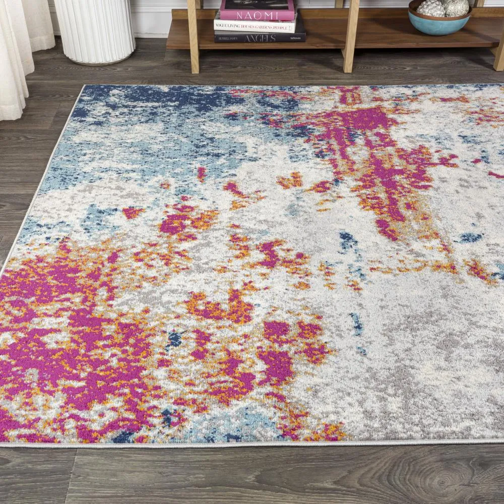 Corvus Sunset Modern Abstract Area Rug