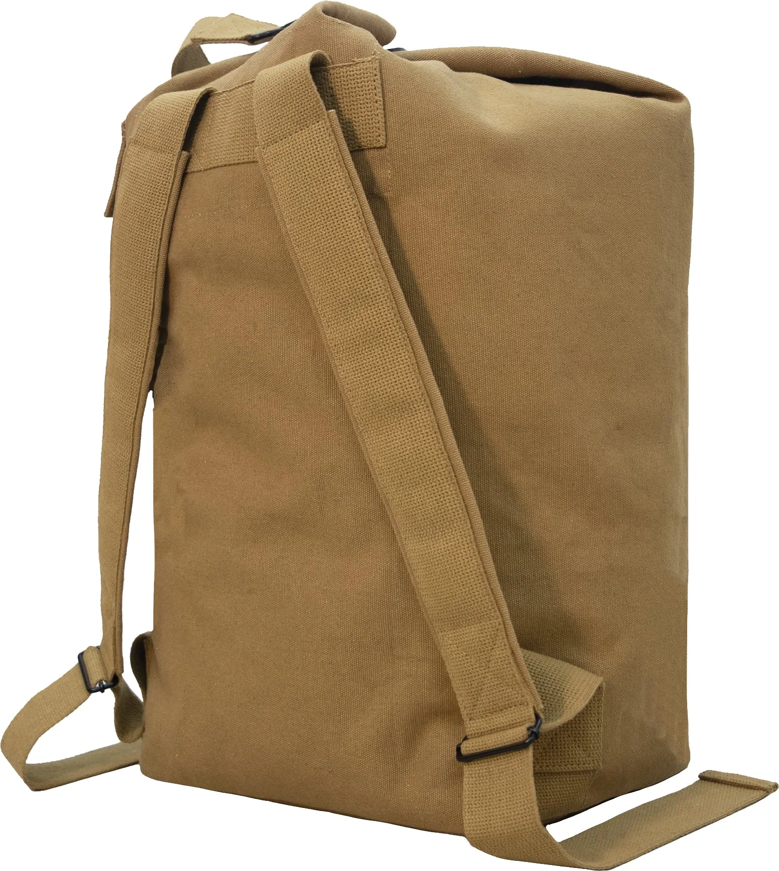 Coyote Brown Nomad Canvas Duffle Backpack