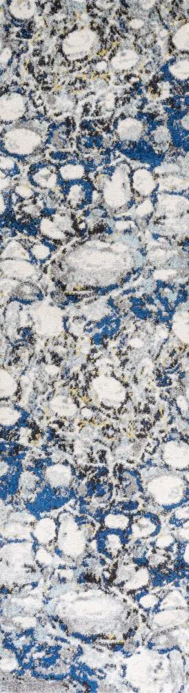 Cygnus Pebble Marbled Abstract Area Rug