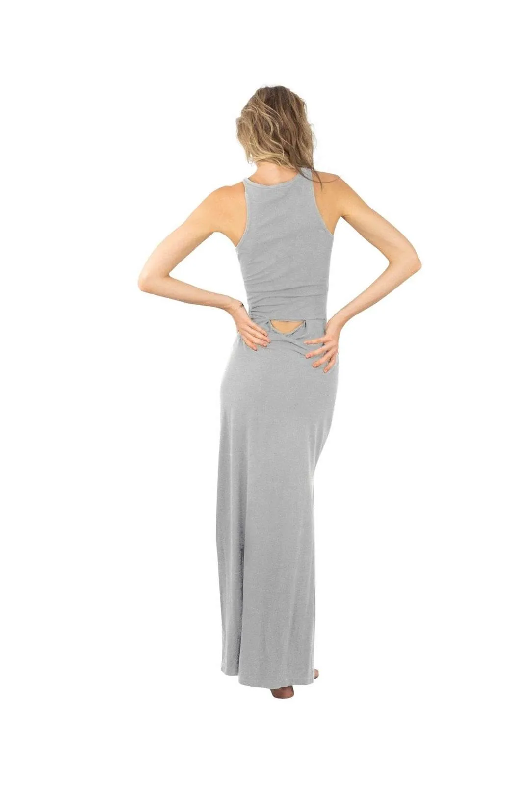 Damascus Maxi Dress - Luna Grey