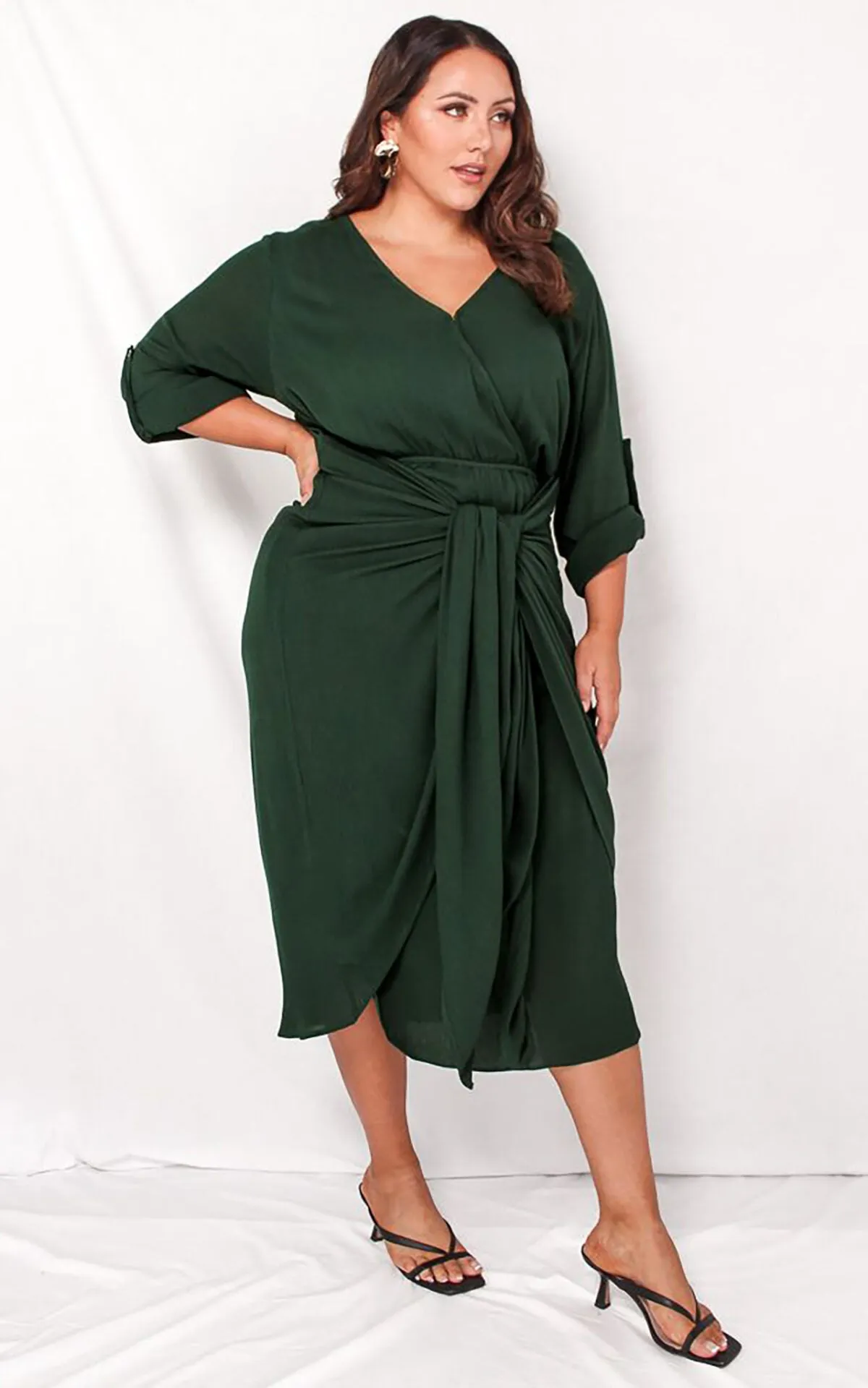 Daphne Dress - Forest Green