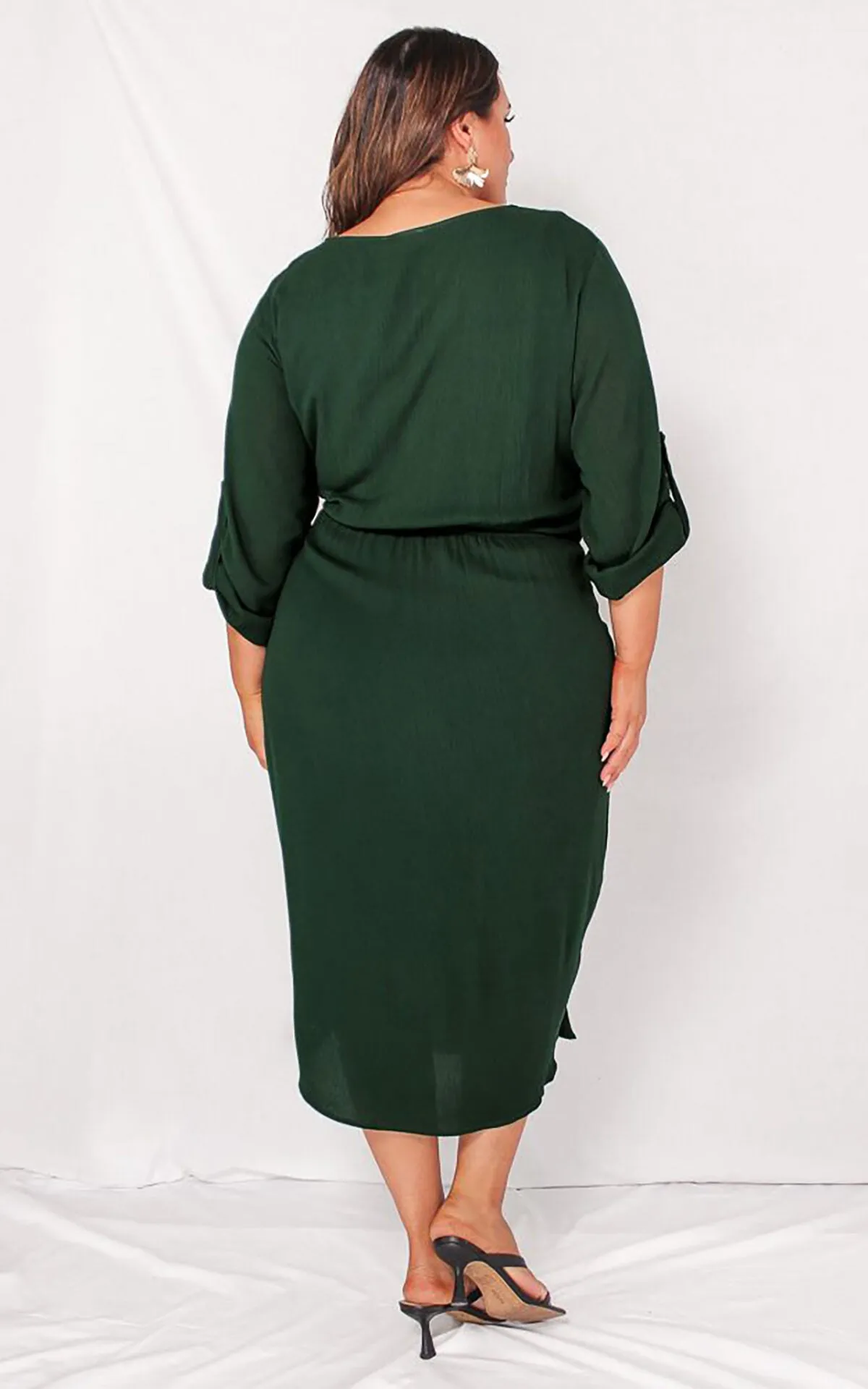 Daphne Dress - Forest Green