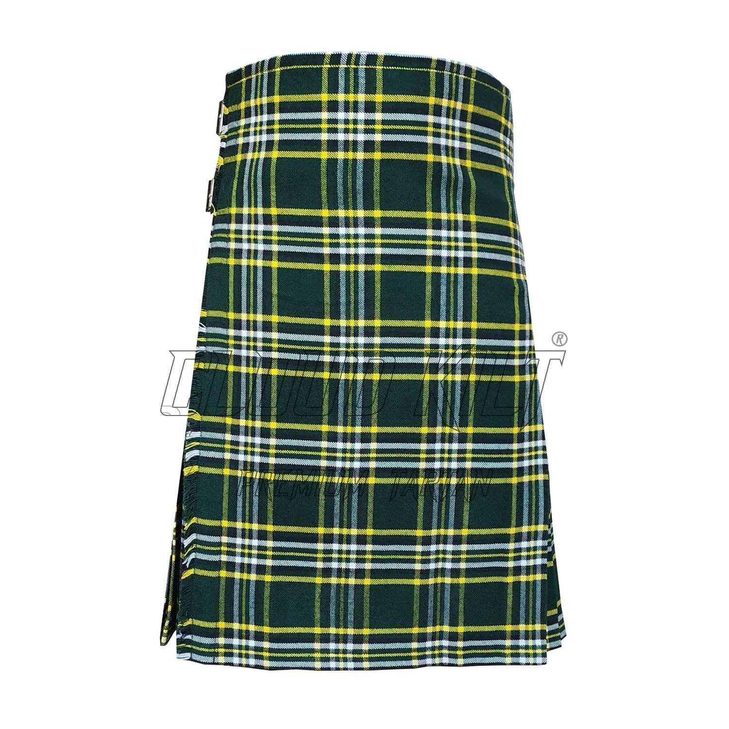 Dark Irish Green Tartan Kilt