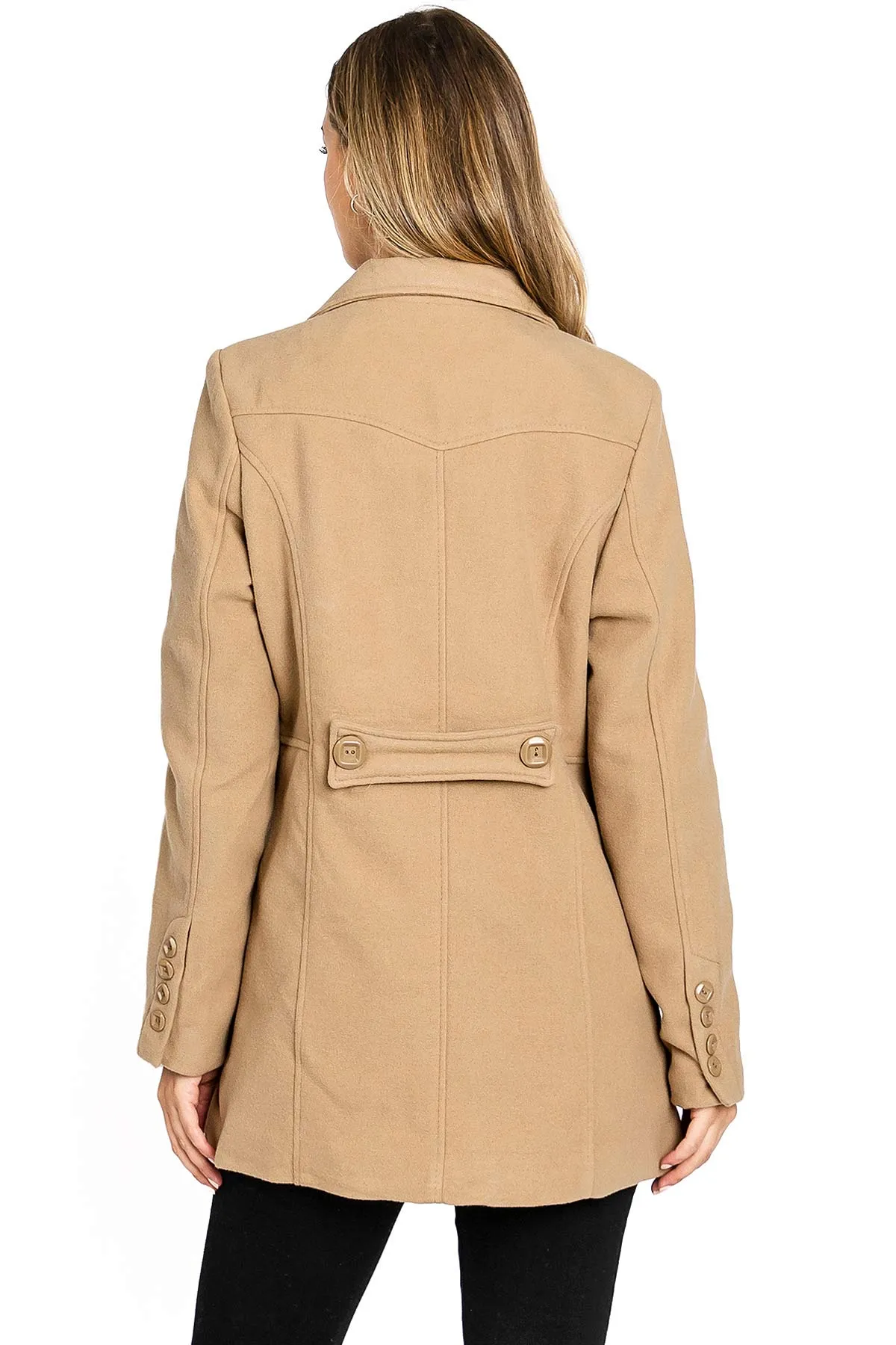 Defined Midi Coat