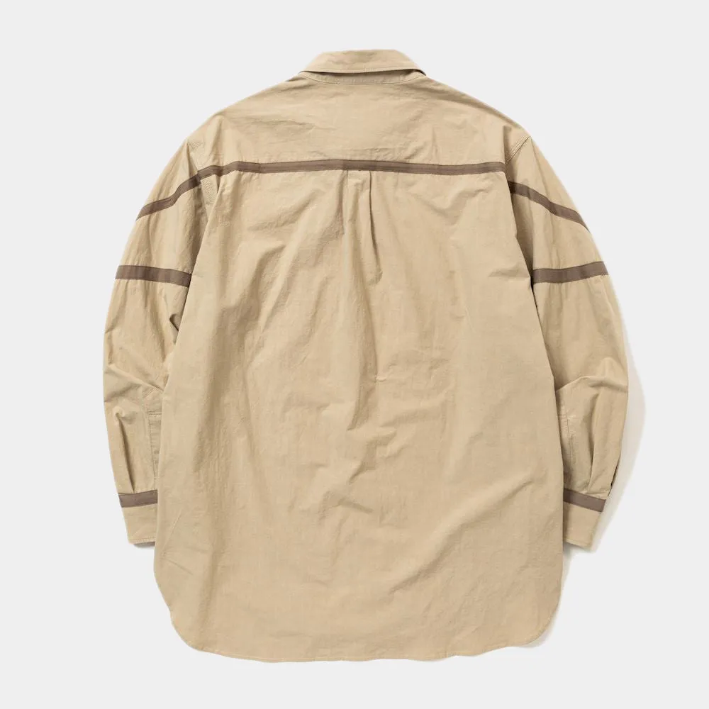 Desert Dump Taping Shirts (Beige) / MW-SH24103