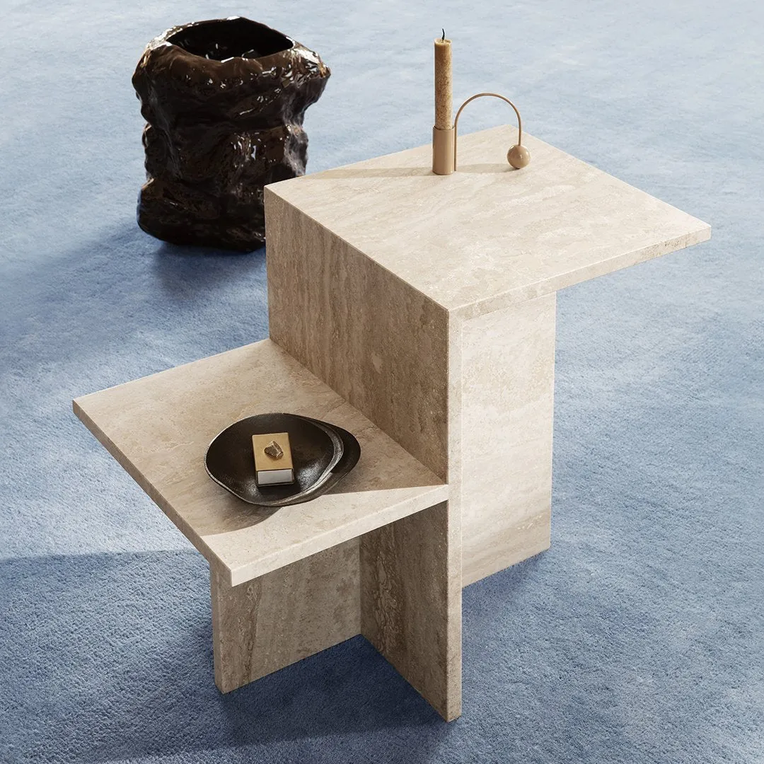 Distinct Side Table