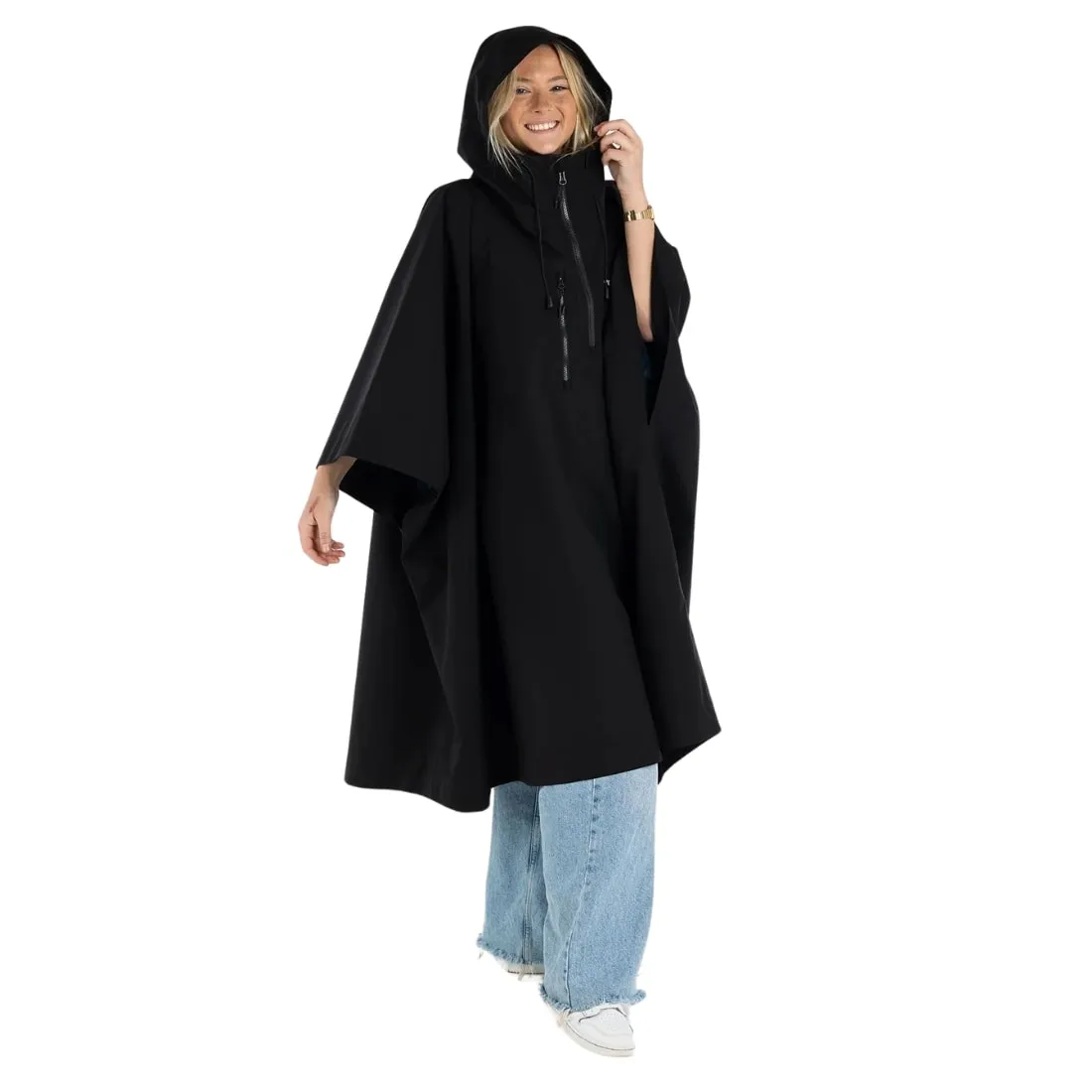 Dryrobe Waterproof Poncho - Black