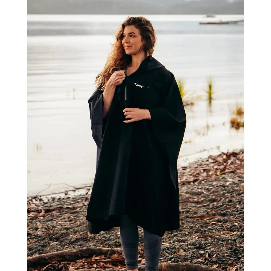 Dryrobe Waterproof Poncho - Black