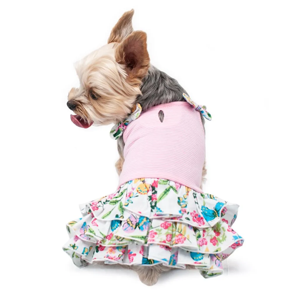 Flowy Butterfly Dog Dress