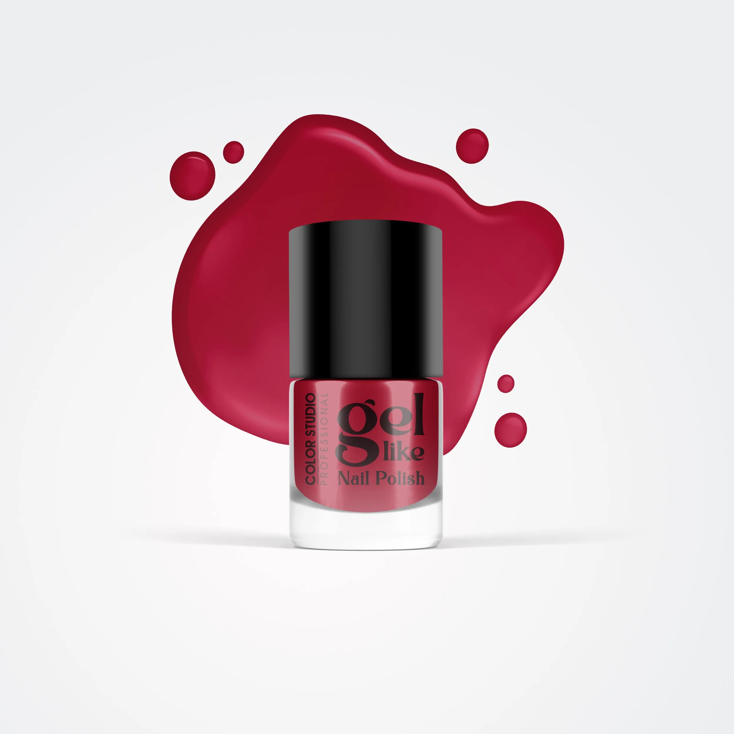 Gel Like Nail Polish -  17 Red Devil