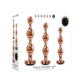 Gender X Gold Digger Set - Rose Gold/black