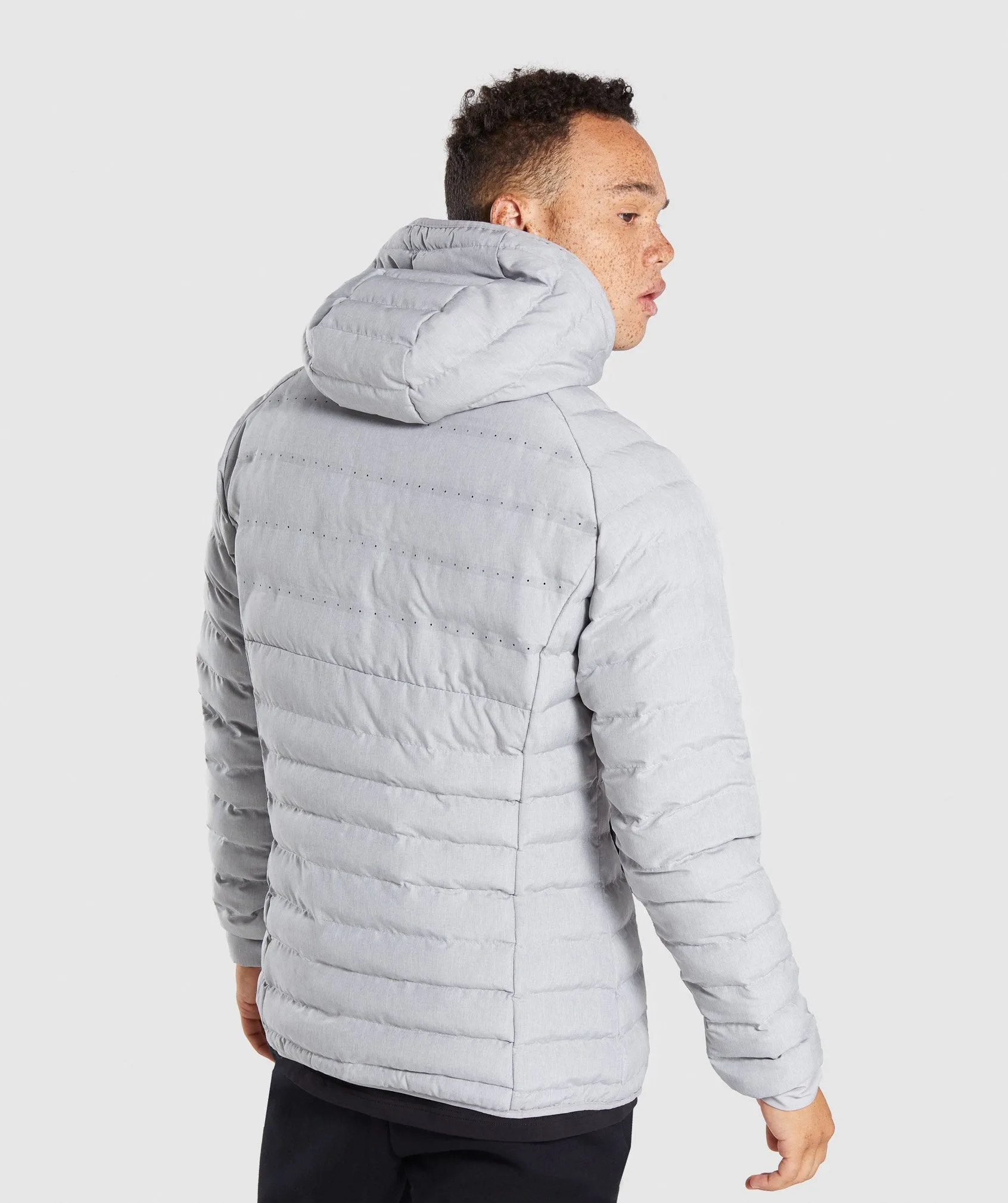 Gymshark Sector Jacket V2 - Light Grey