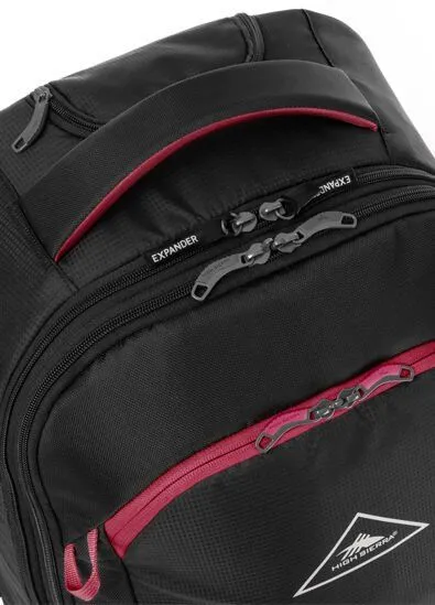 HIGH SIERRA COMPOSITE V4 56CM WHEELED DUFFLE BACKPACK STRAPS