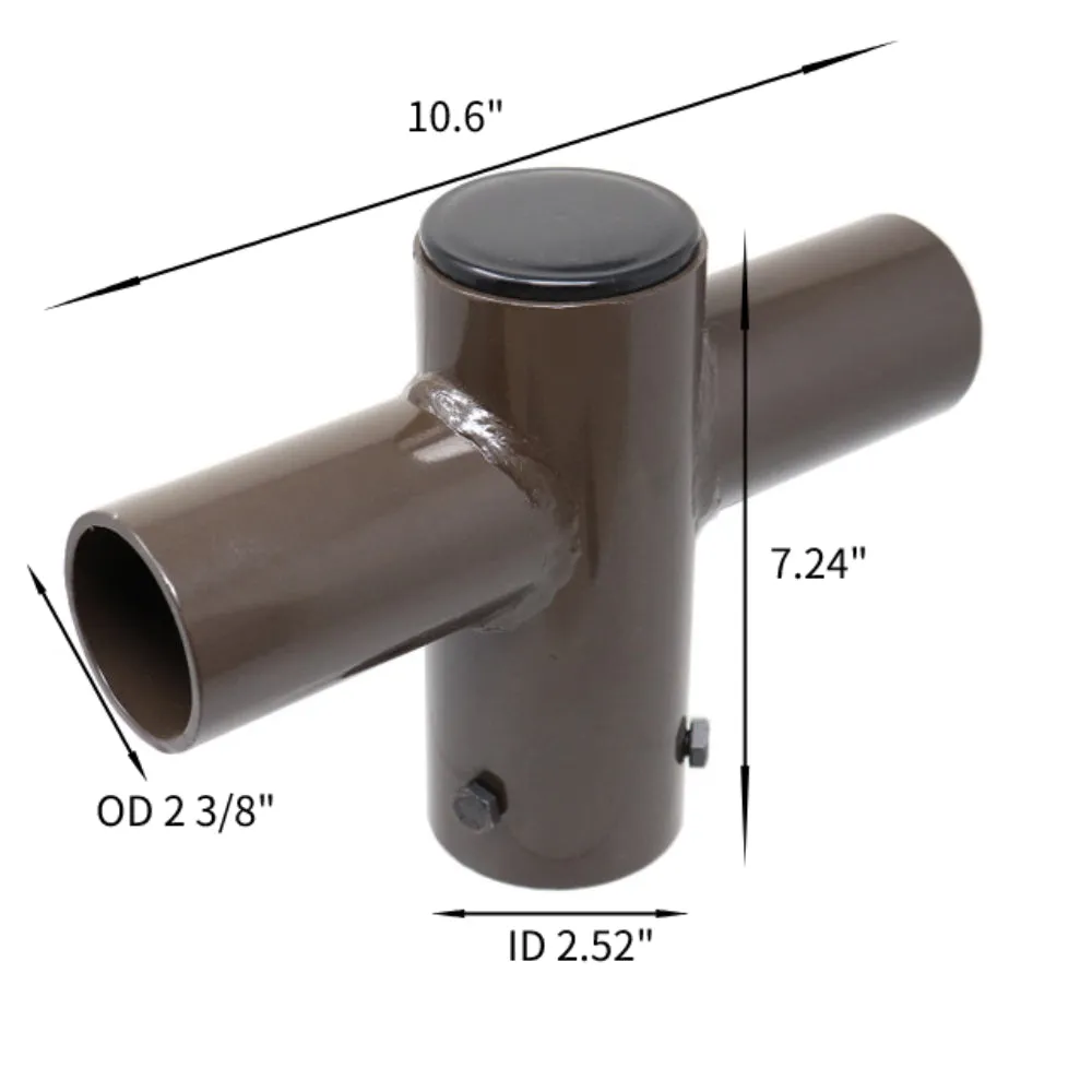 Horizontal Tenon Adapter, 1Double 180°