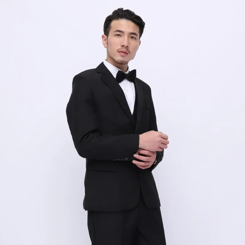 IKEARLAX  Suit Suit Men's Suit Men's Three-Piece Suit Suit Work Clothes Business Wear Jacket Wedding, Marriage Formal Dress Groomsman Suit