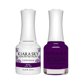 Kiara Sky Classic Gel & Polish Duo - 596 Royal