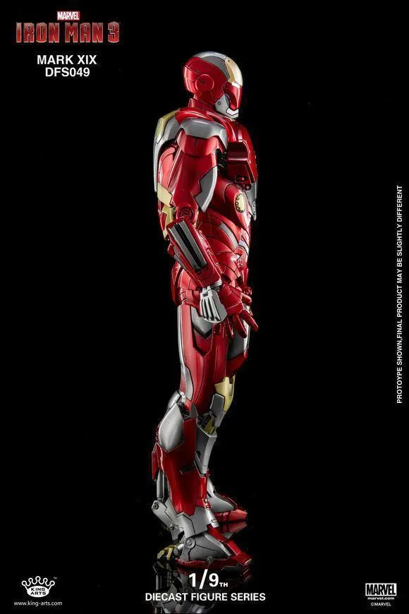 KING ARTS DIECAST IRON MAN MARK XIX - MARK 19 1/9 SCALE - DFS049