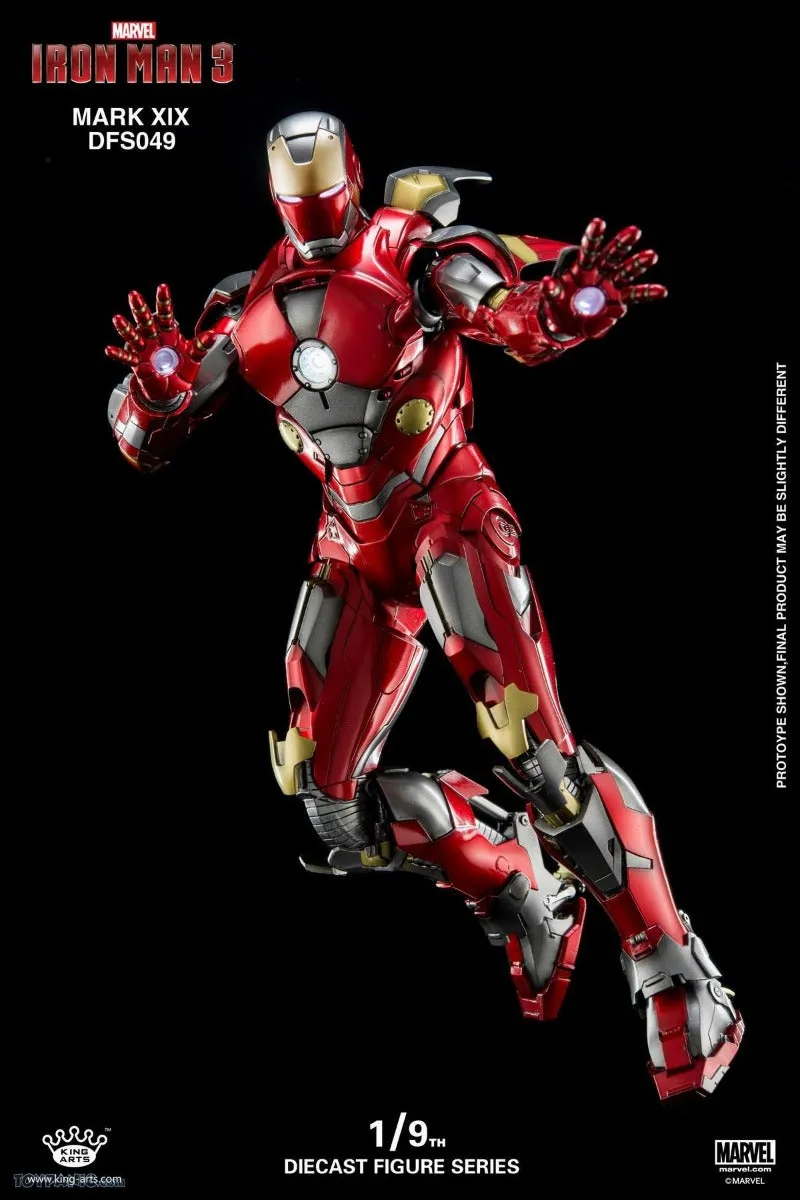 KING ARTS DIECAST IRON MAN MARK XIX - MARK 19 1/9 SCALE - DFS049