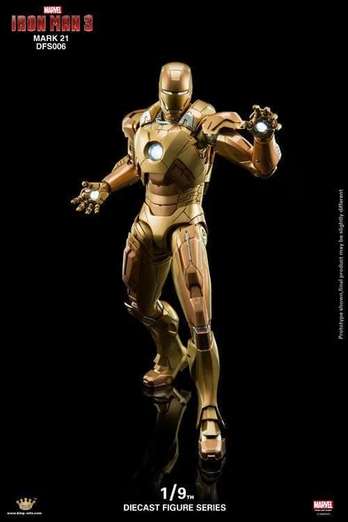 KING ARTS IRON MAN MARK XXI - MARK 21 MIDAS 1/9 SCALE - DFS006