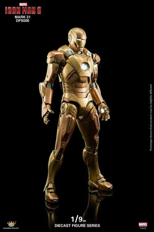 KING ARTS IRON MAN MARK XXI - MARK 21 MIDAS 1/9 SCALE - DFS006